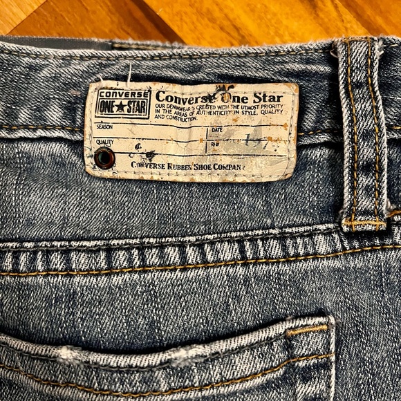 Converse Jeans Kick Boot Low Rise Sz 10 - Picture 8 of 10